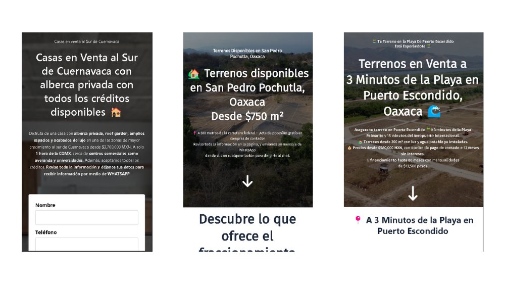 Landing Page