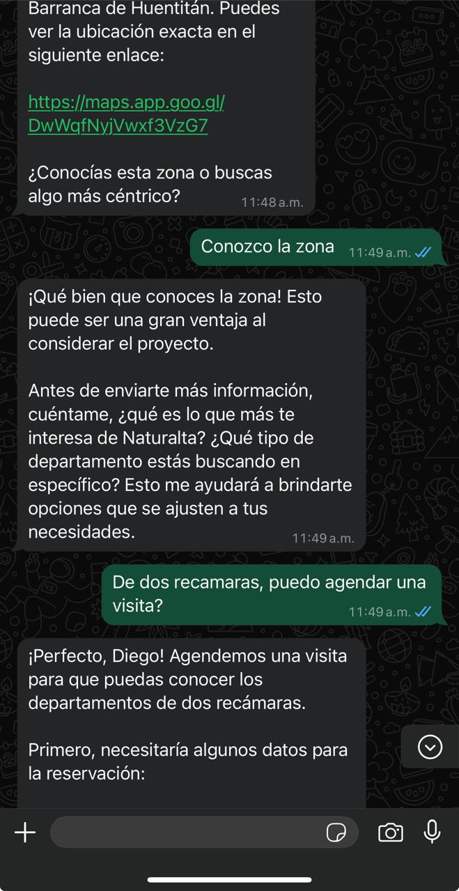 WhatsApp paso 4